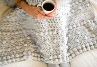 Crochet Kit - Luxe Bobbles Throw