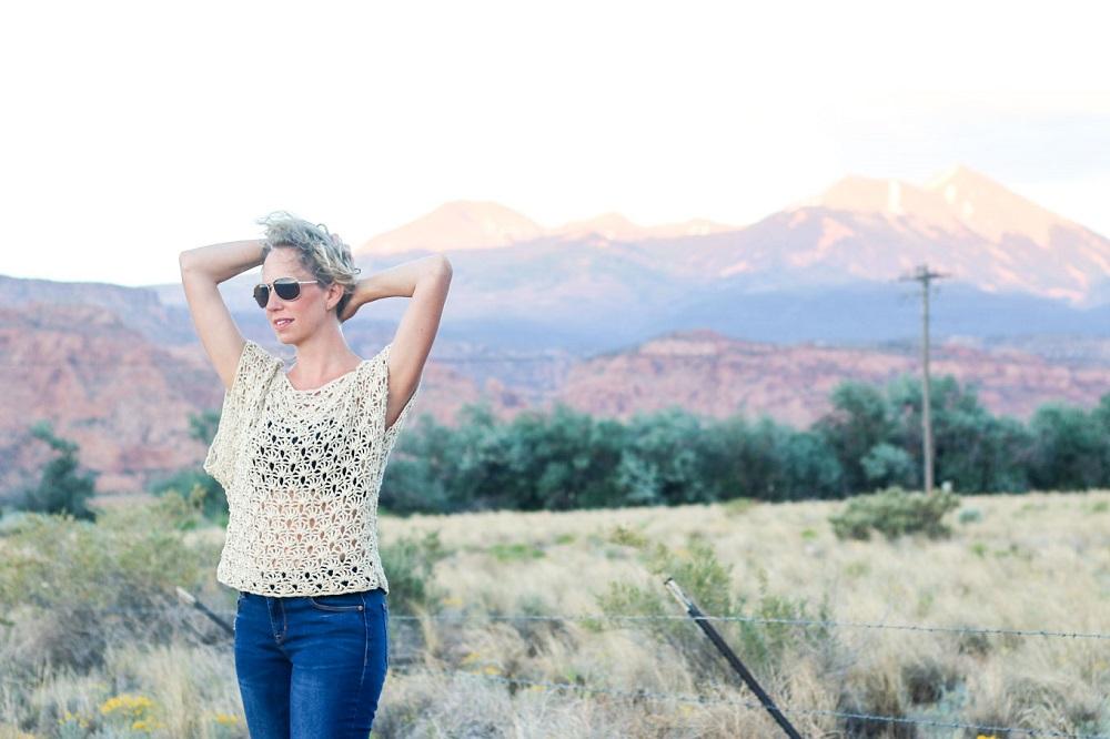 Crochet Kit - Canyonlands Boho Top