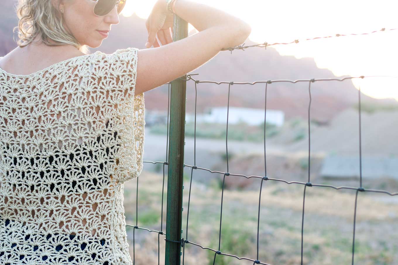 Crochet Kit - Canyonlands Boho Top