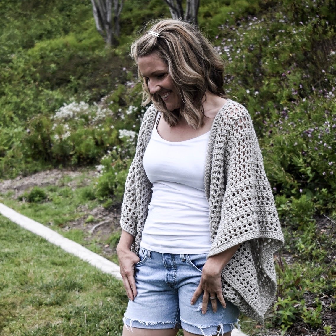Crochet Kit - The Boho Cardigan