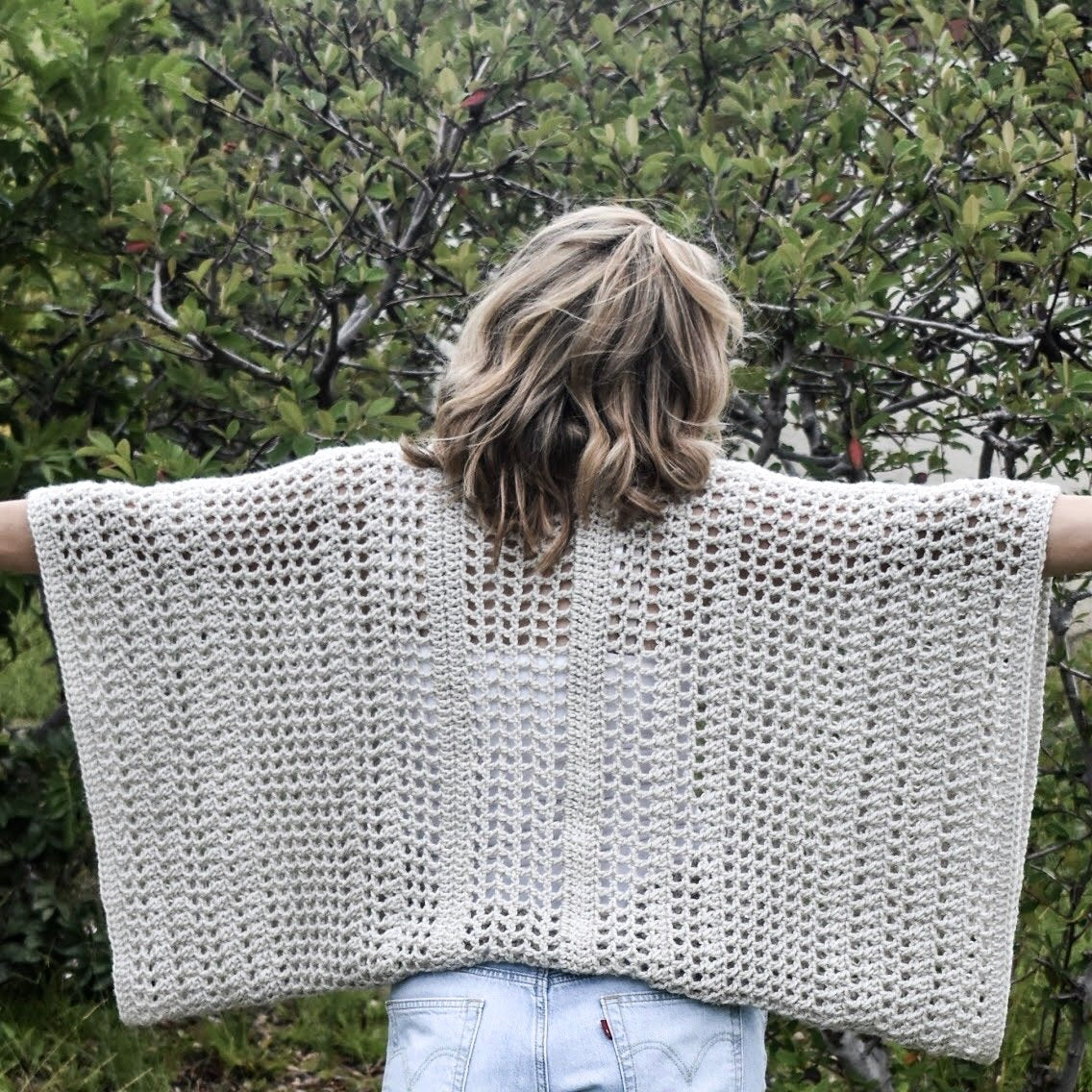 Crochet Kit - The Boho Cardigan