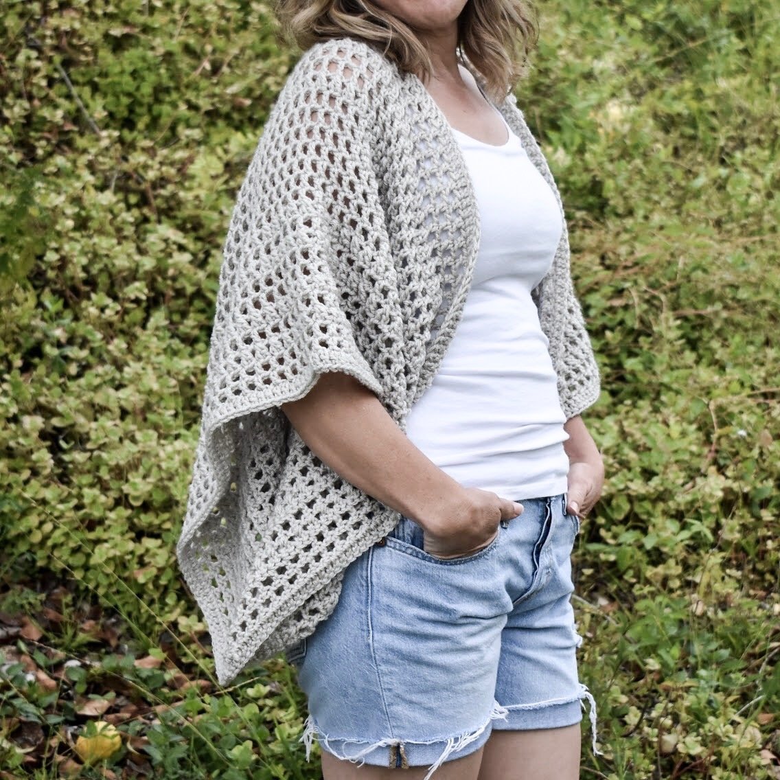 Crochet Kit - The Boho Cardigan