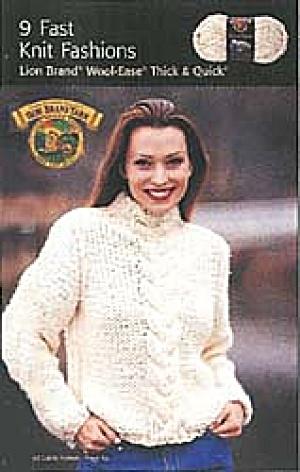 Pattern Booklet: 9 Fast Knit Fashions