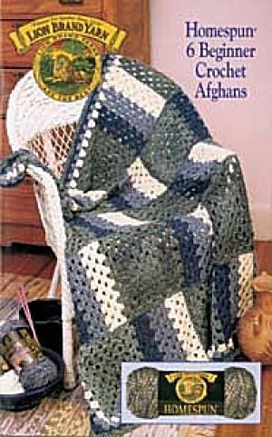 Pattern Booklet: 6 Beginner Crochet Afghans Homespun