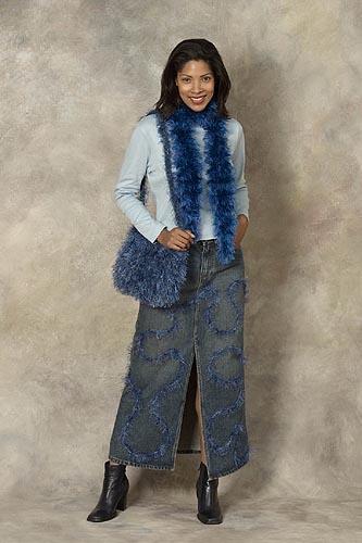 Tri color scarf Pattern (Crochet)