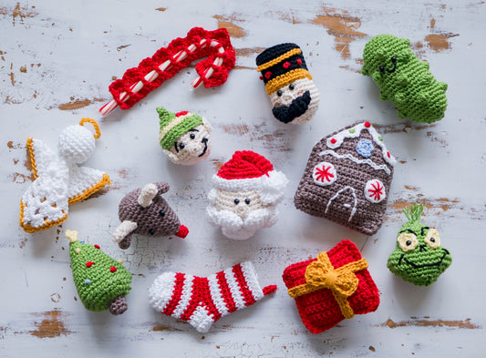 Crochet Kit - Christmas Ornaments