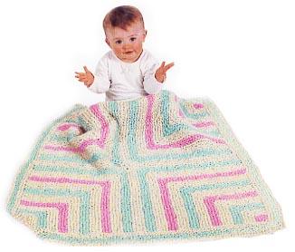 Happy Baby Blanket Pattern (Crochet)