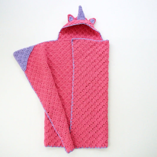 Crochet Kit - Cuddle Up Unicorn Blanket