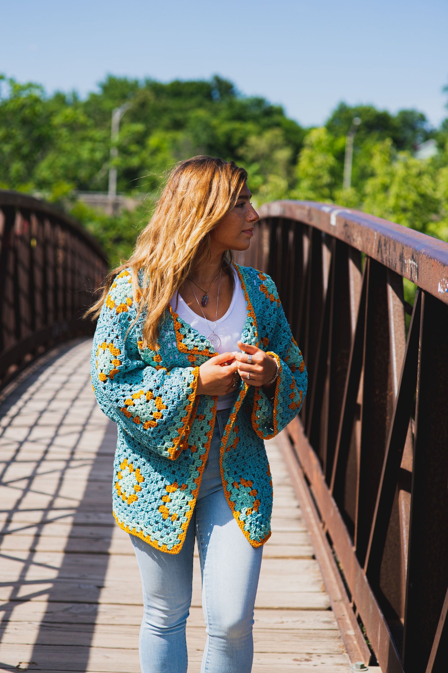 Granny Square Jacket (Crochet)