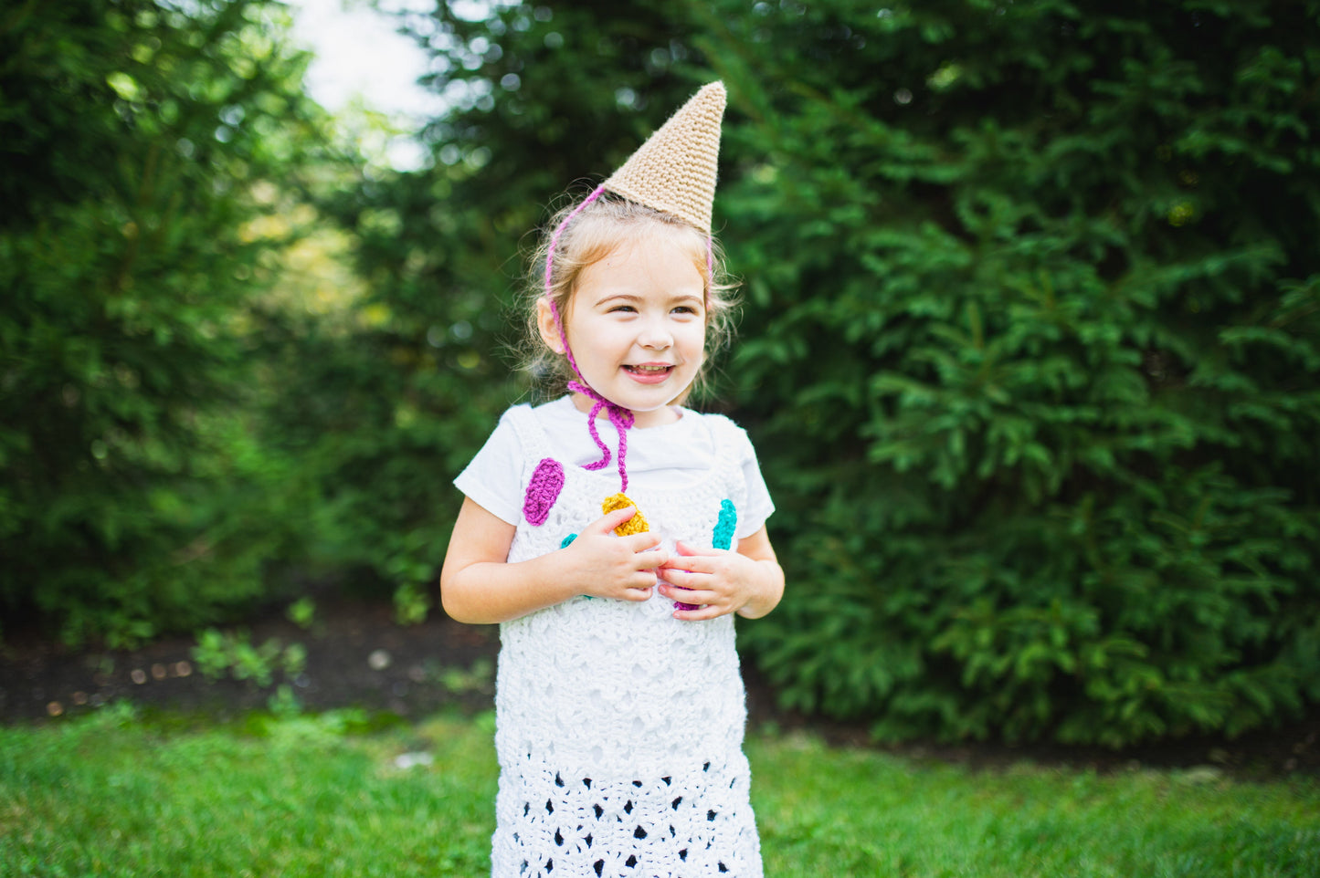 Ice Cream Cone Costume (Crochet)