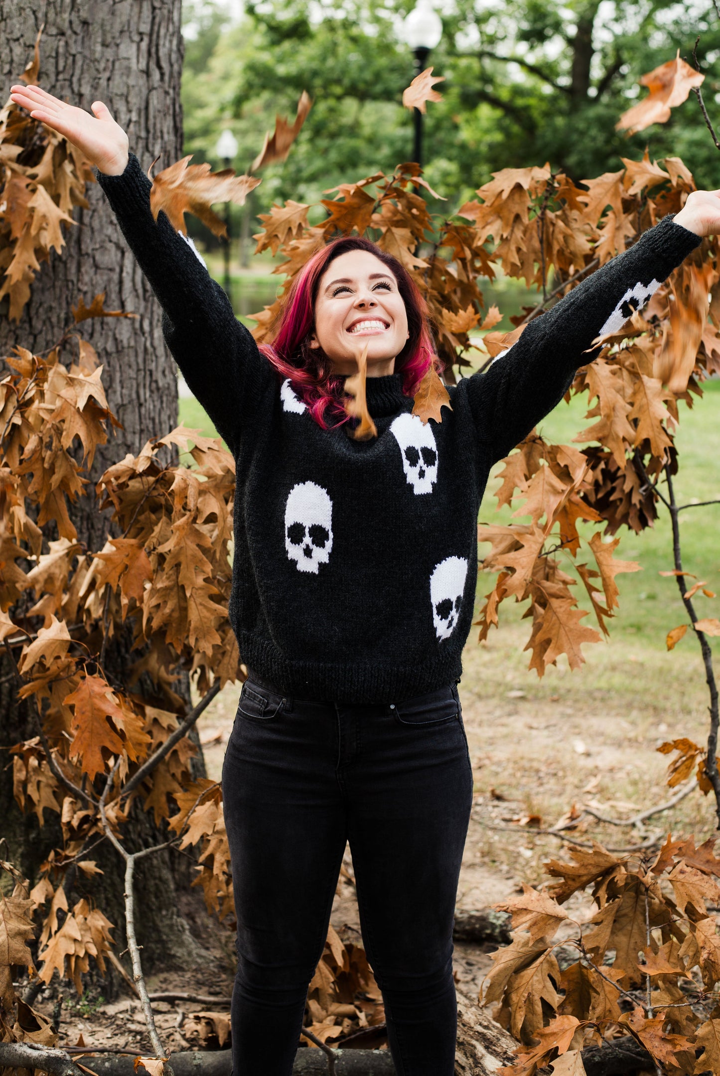 Skulls Pullover (Knit)