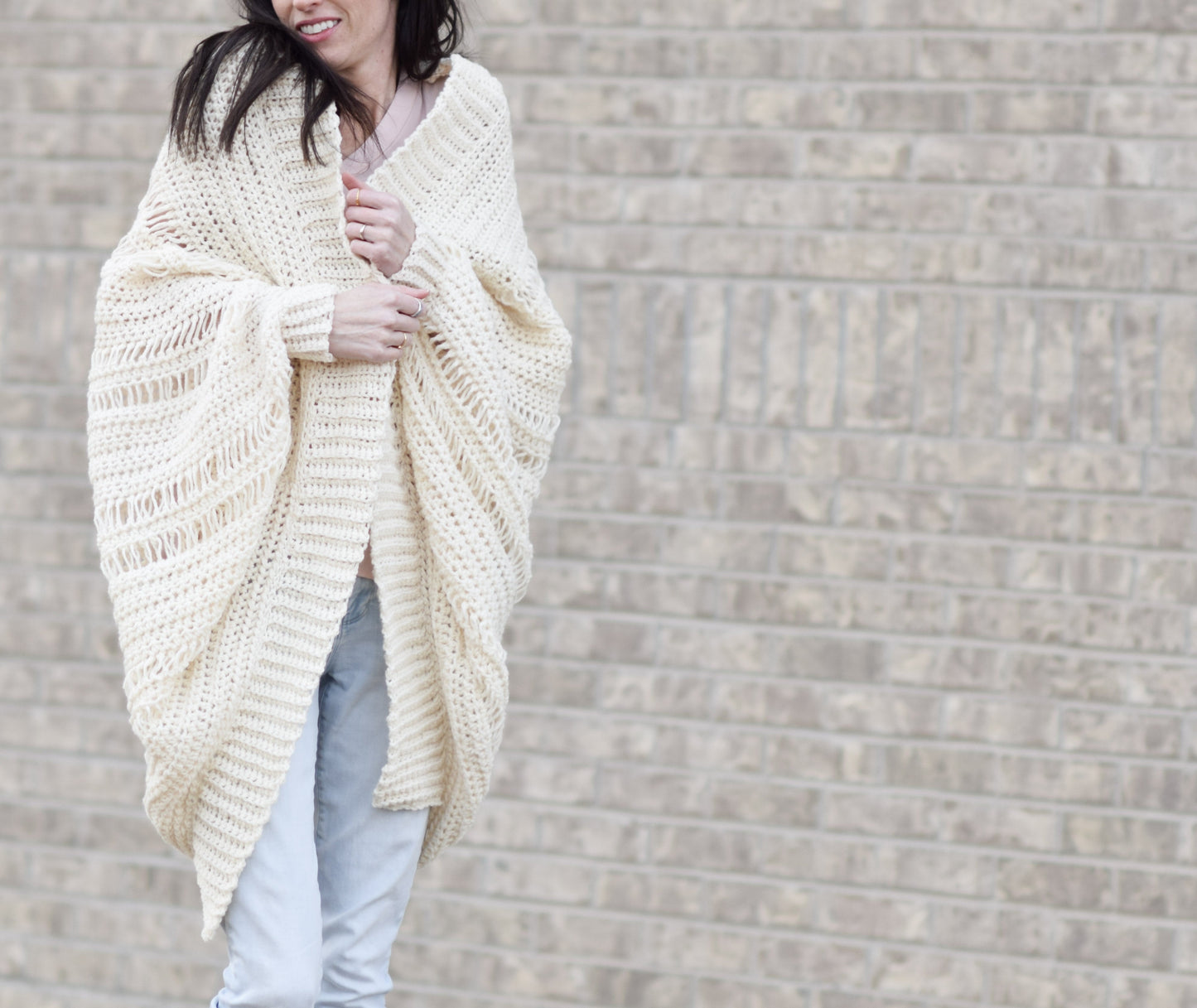 Crochet Kit - Drop Stitch Cardigan