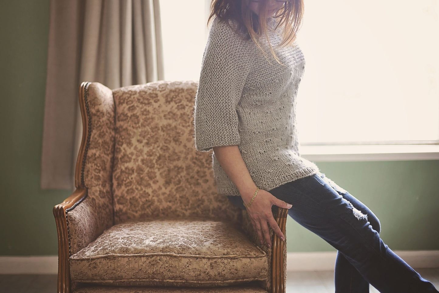 Knit Kit - Knotted Pullover