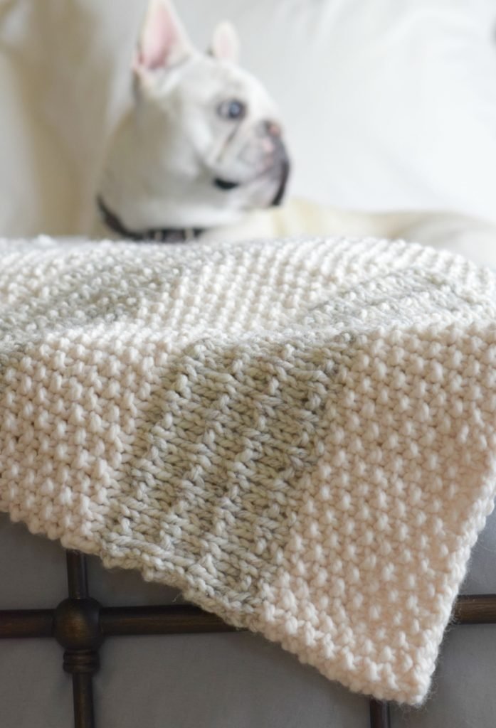 Knit Kit - Easy Heirloom Knit Blanket