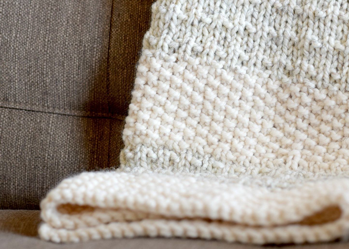 Knit Kit - Easy Heirloom Knit Blanket