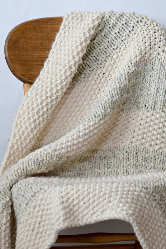 Knit Kit - Easy Heirloom Knit Blanket