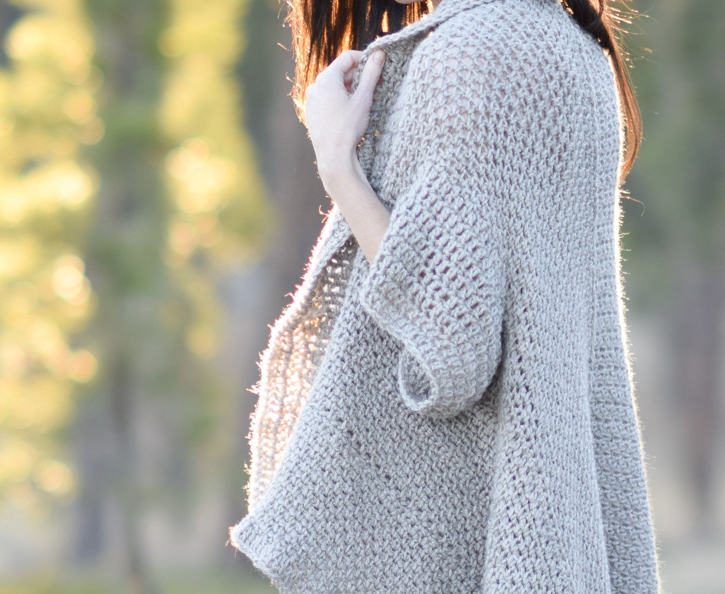 Crochet Kit - Endless Drape Kimono Duster