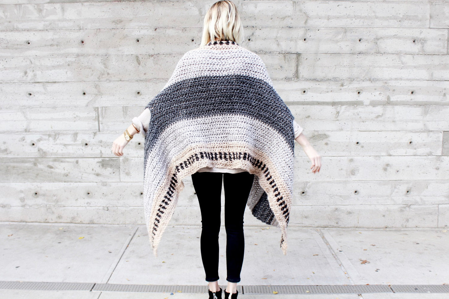 Crochet Kit - Saddlebrook Cape Scarf