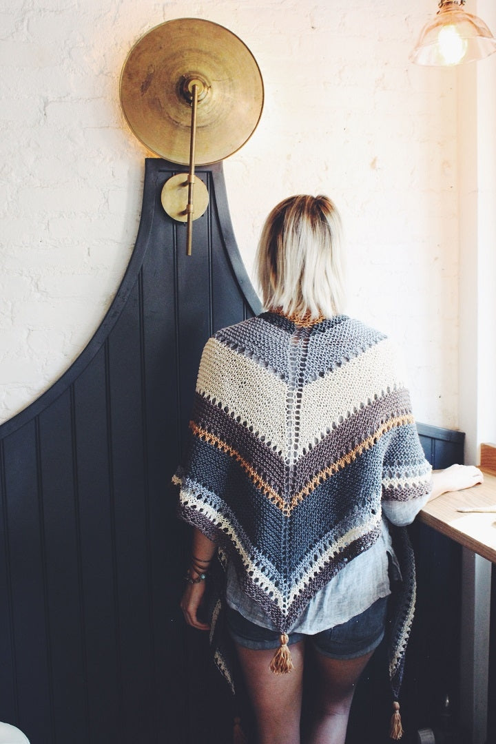 Knit Kit - Coffee Shop Wrap