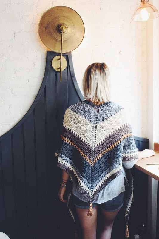 Knit Kit - Coffee Shop Wrap