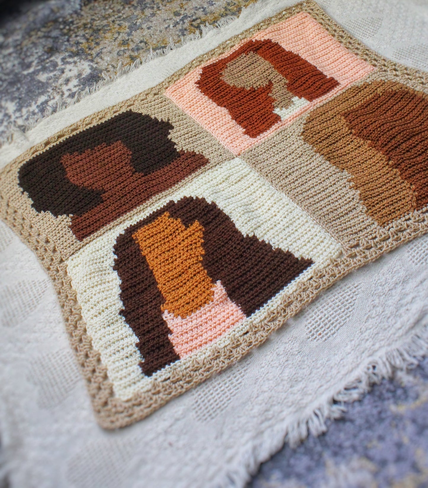 Crochet Kit - The Profiles Crochet Afghan