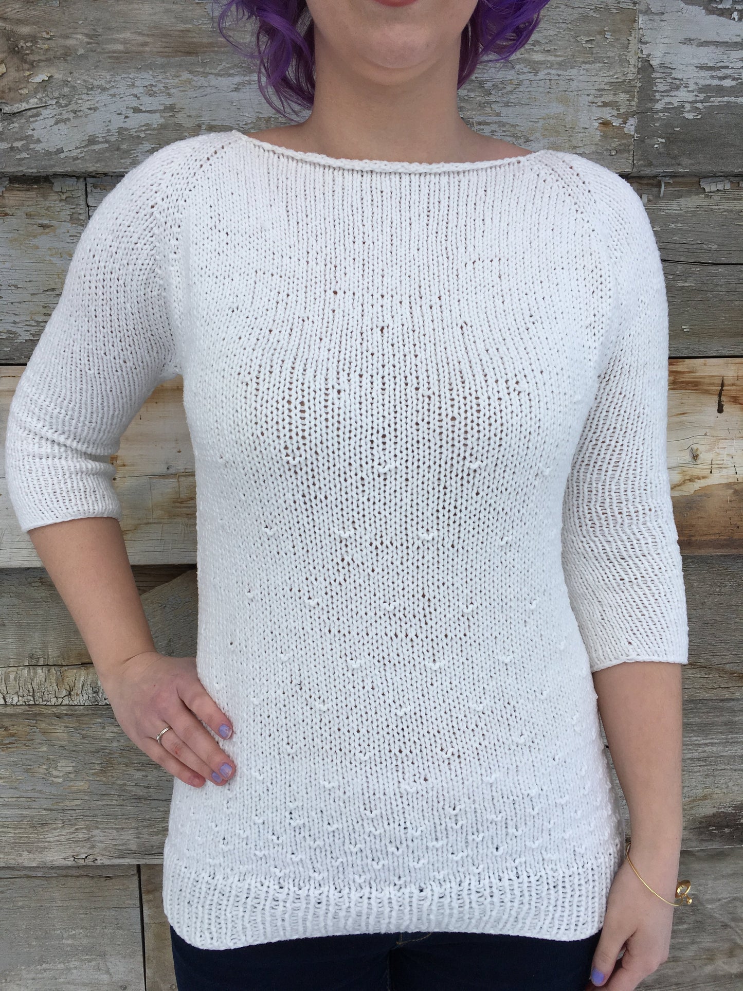 Knit Kit - Droplets Sweater