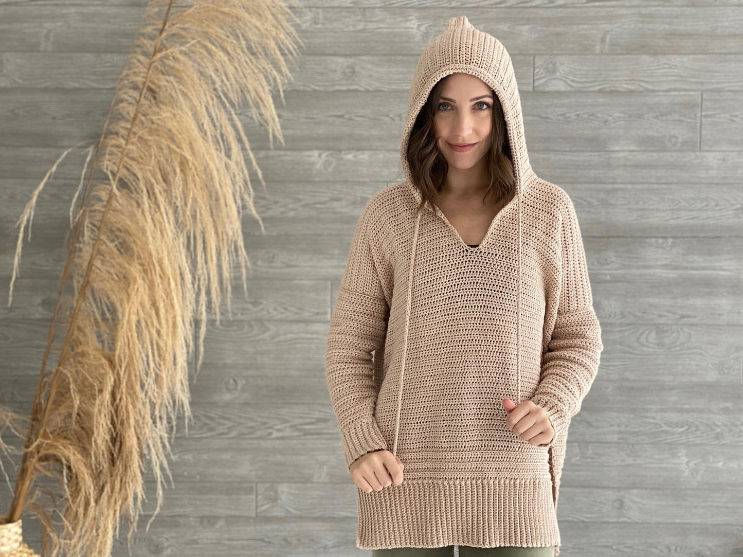 Crochet Kit - Happy At Home Hoodie