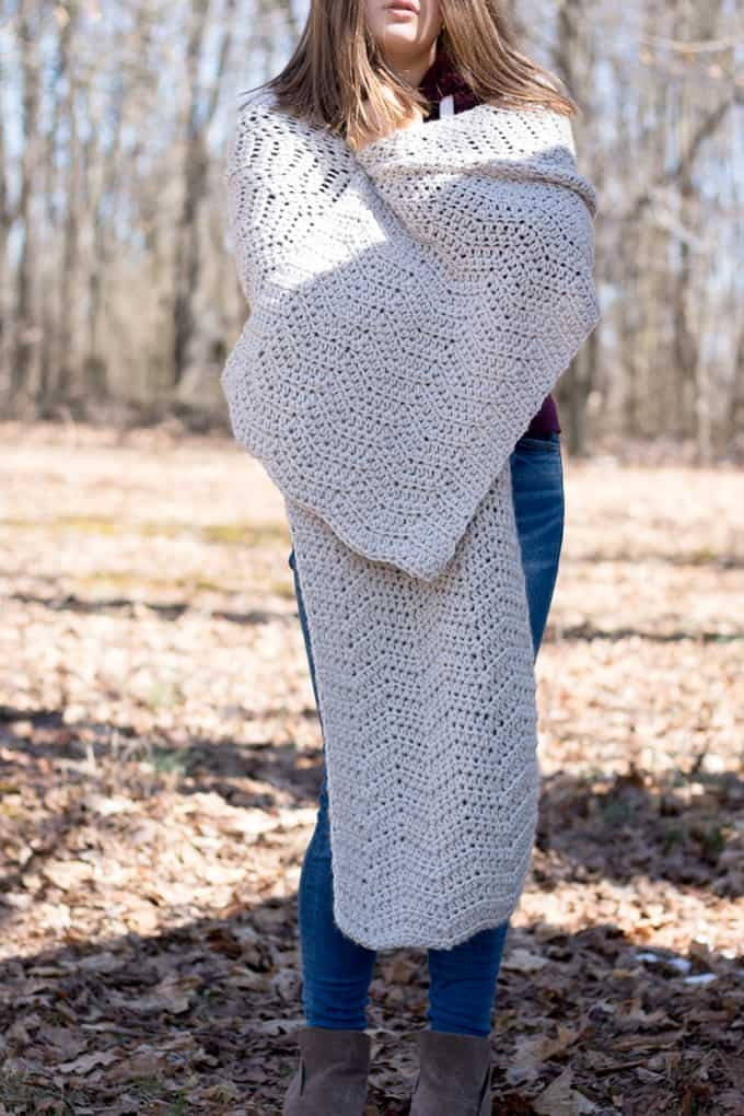 Crochet Kit - Isle Wave Wrap