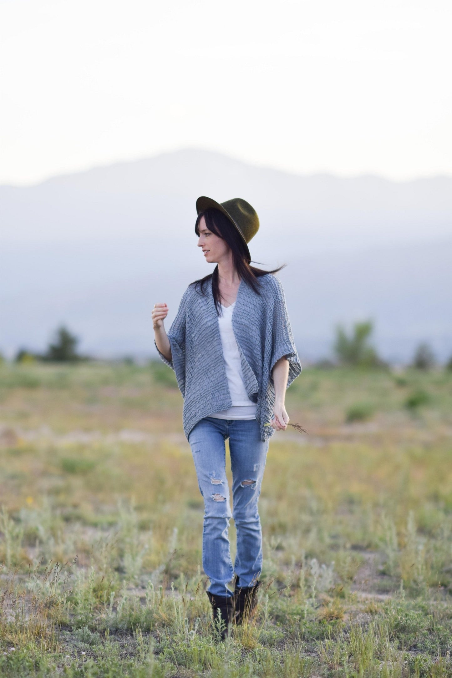 Knit Kit - Drop Stitch Cotton Kimono