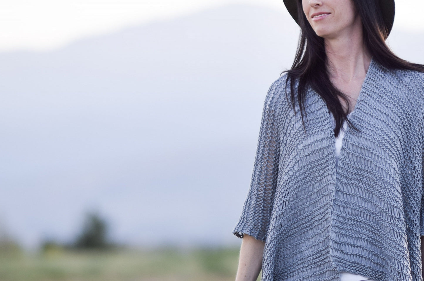Knit Kit - Drop Stitch Cotton Kimono