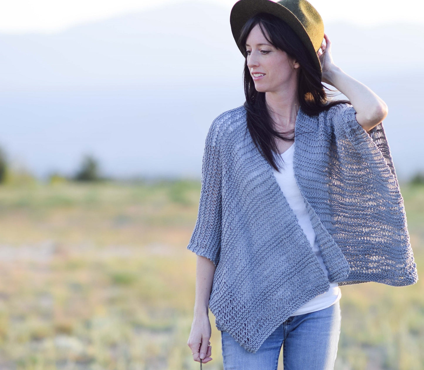 Knit Kit - Drop Stitch Cotton Kimono