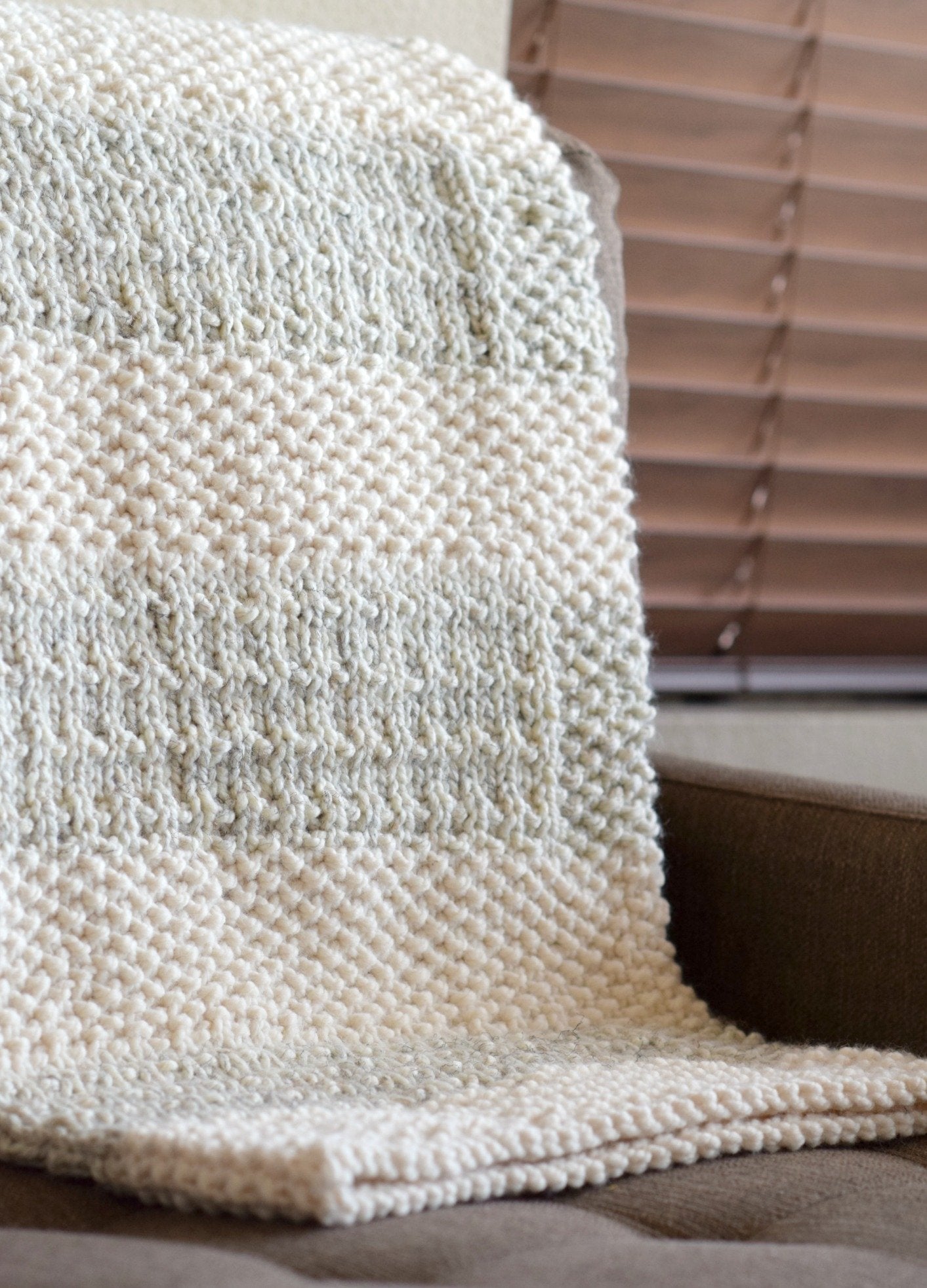 Knit Kit - Easy Heirloom Knit Blanket