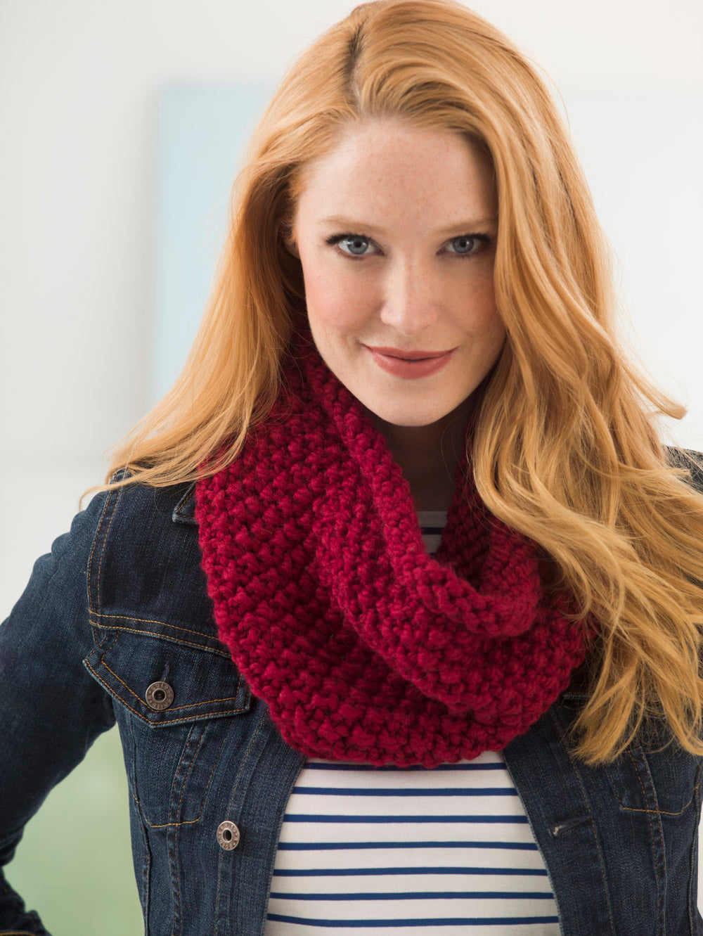 Quick Seed Stitch Cowl (Knit)