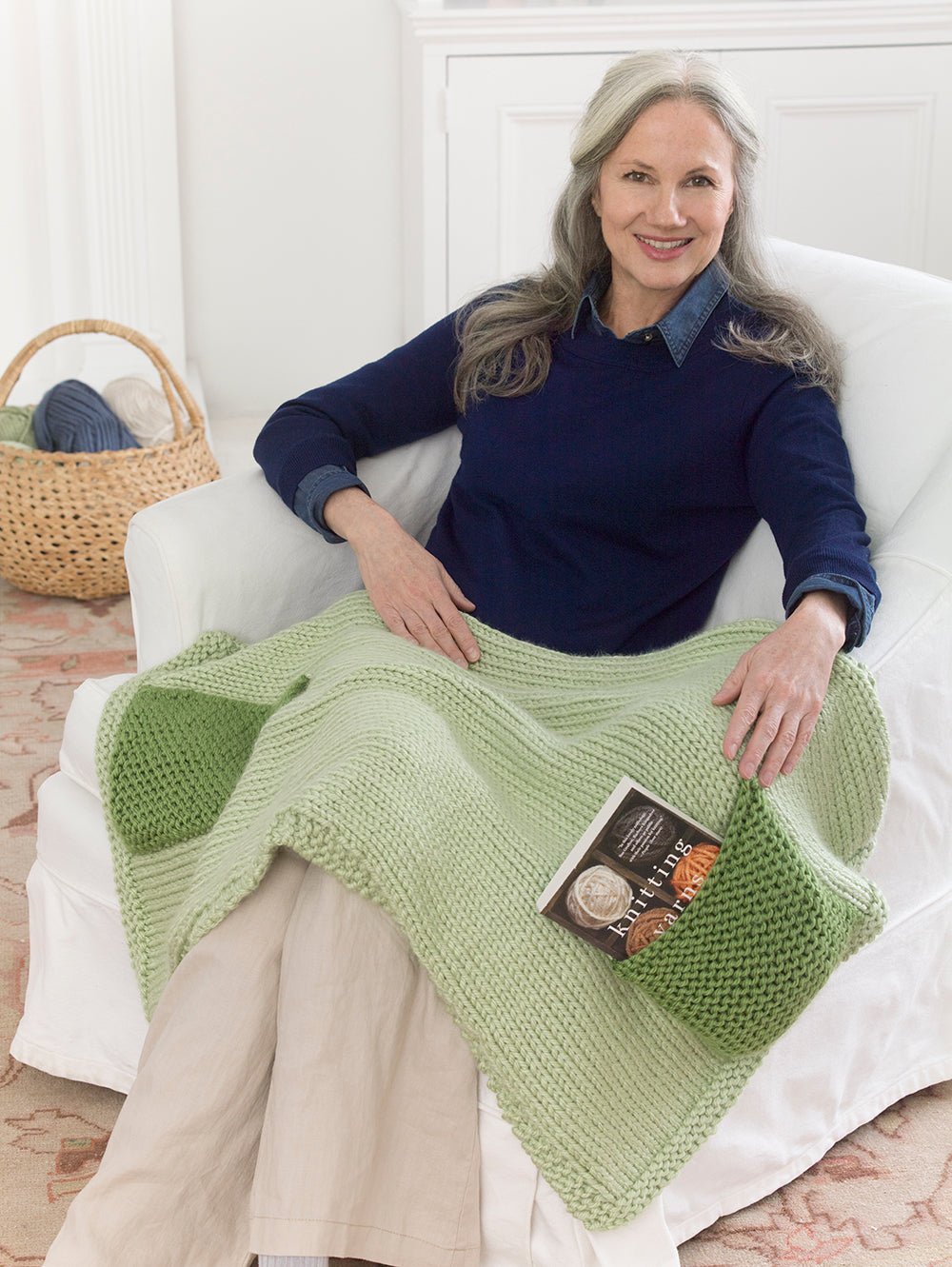 Lapghan With Pockets (Knit)