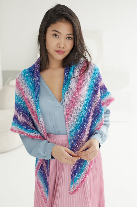 Sedona Triangle Shawl (Knit) - Version 2