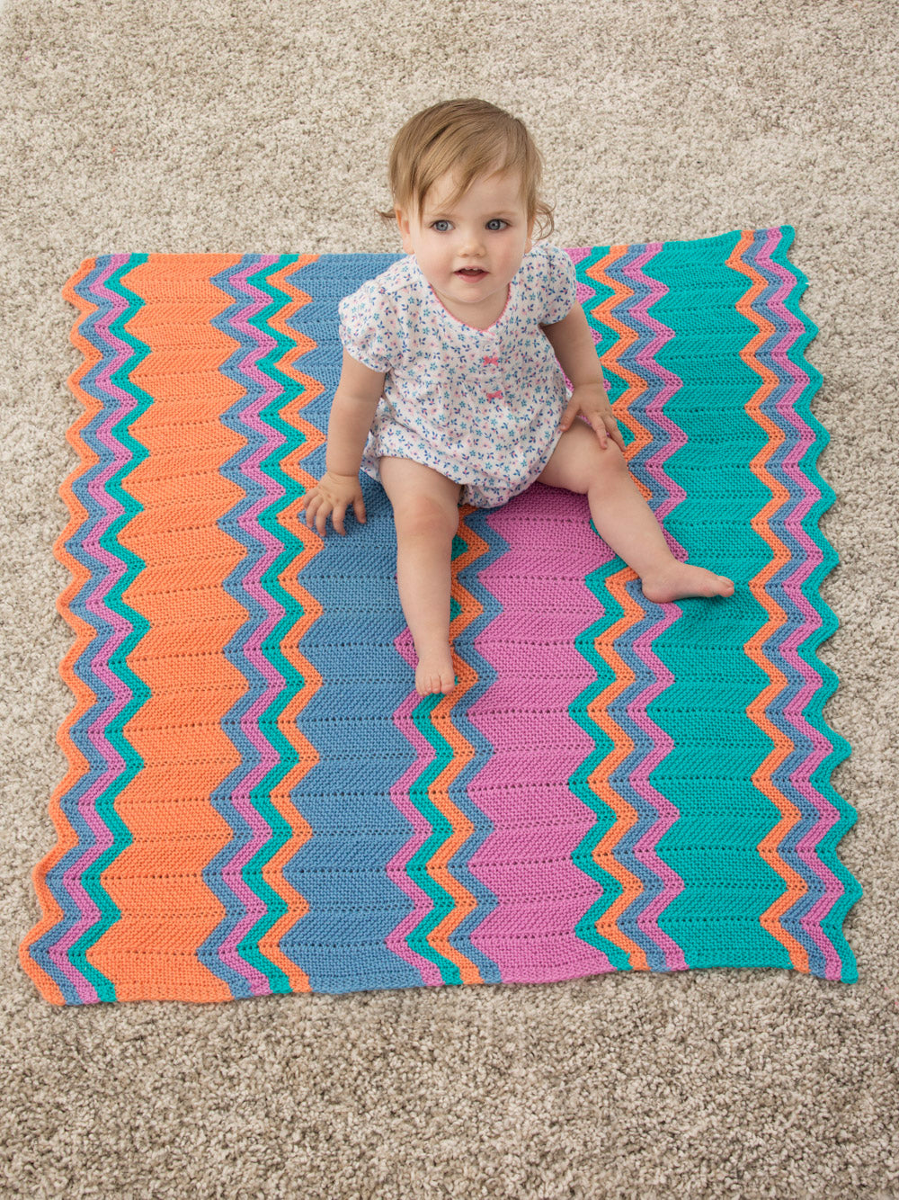 Rock The Casbah Afghan (Knit)