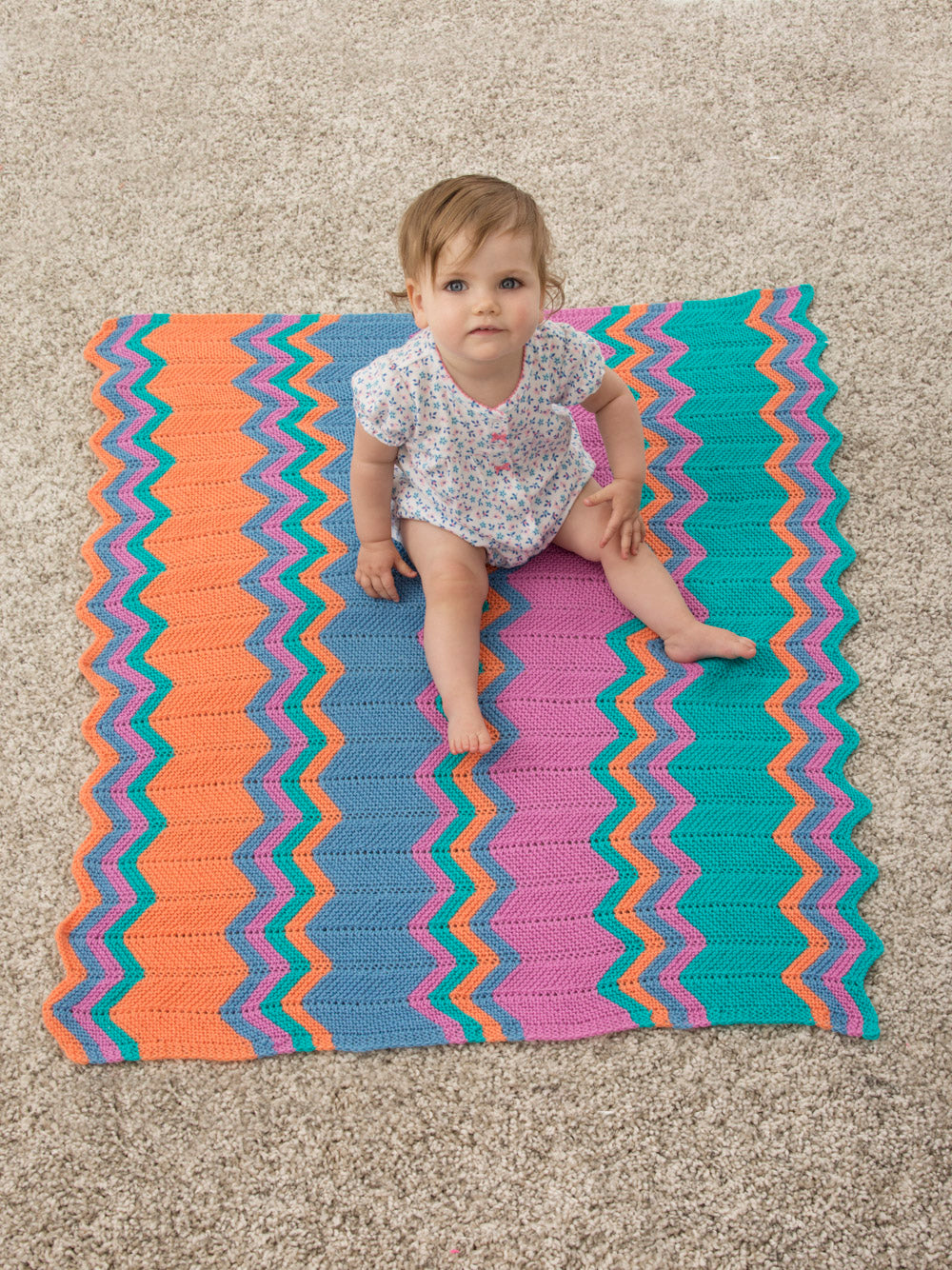 Rock The Casbah Afghan (Knit)