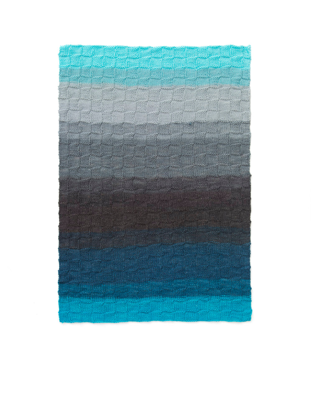 Checkered Baby Blanket (Knit)