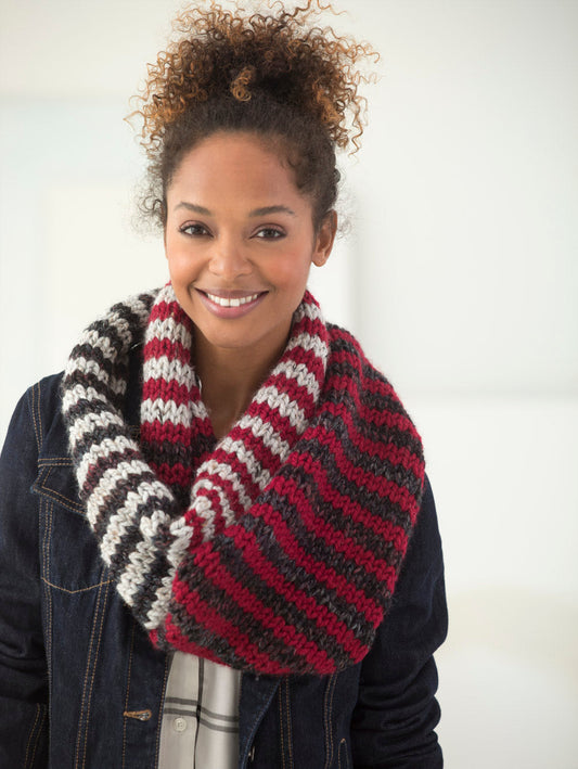 Striped Cowl (Knit)