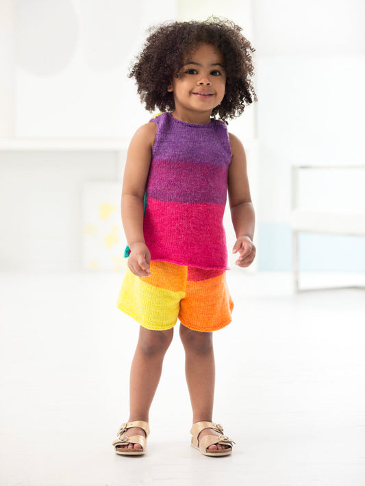 Shorts And Top Set (Knit) - Version 2