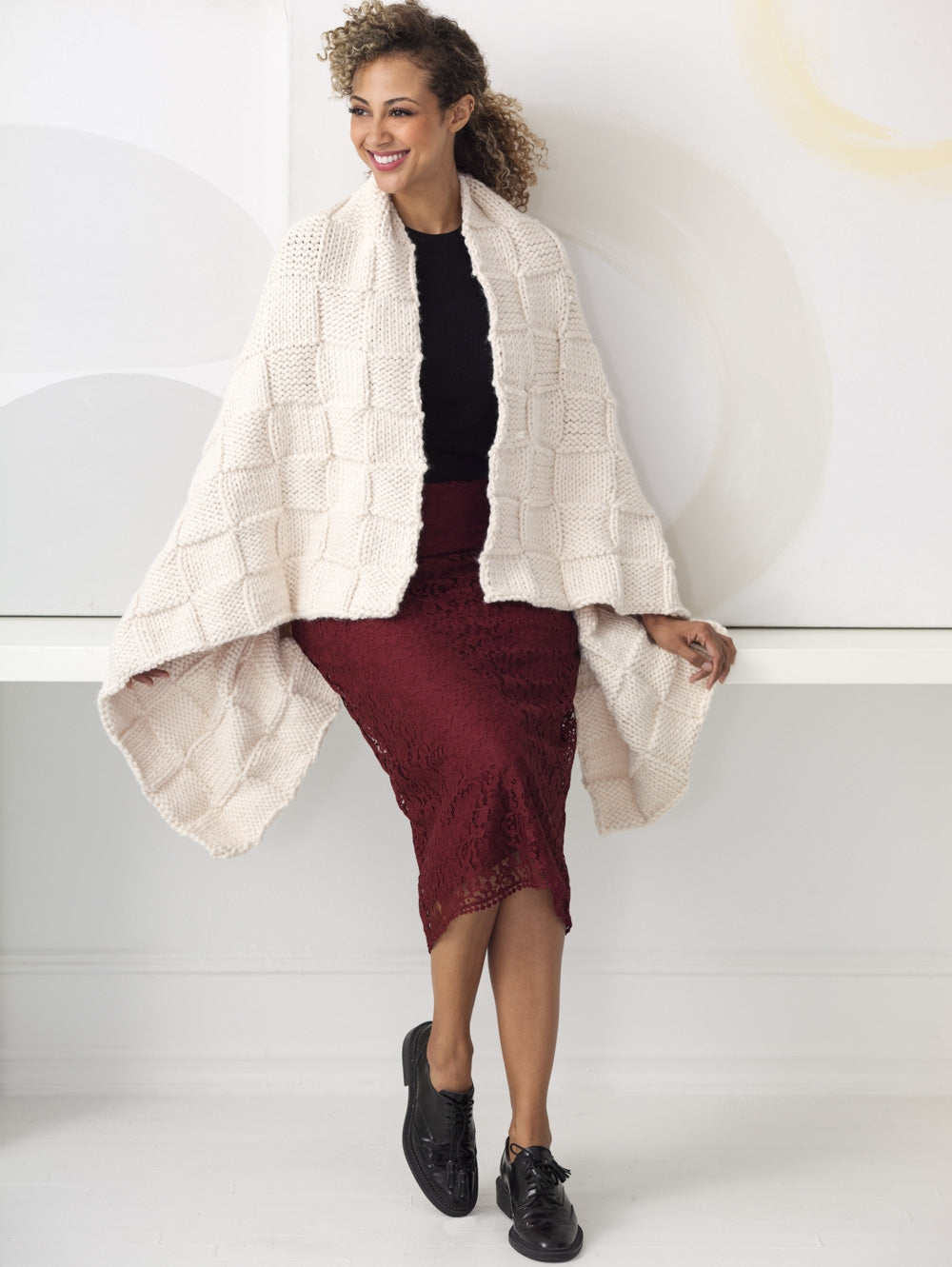 Checkerboard Afghan (Knit)