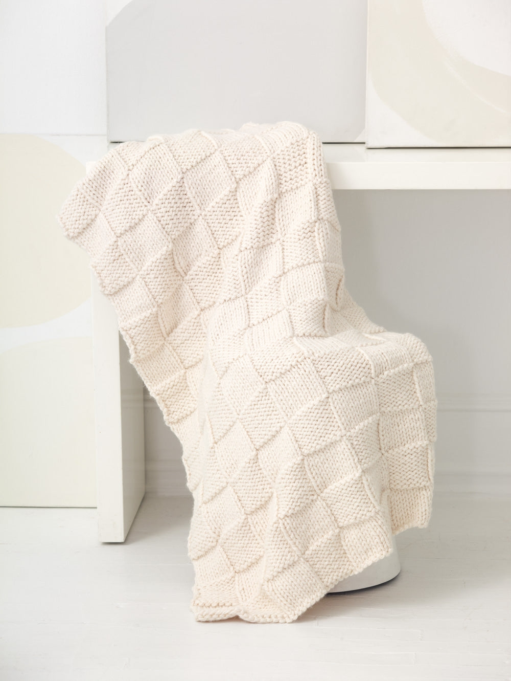Checkerboard Afghan (Knit)