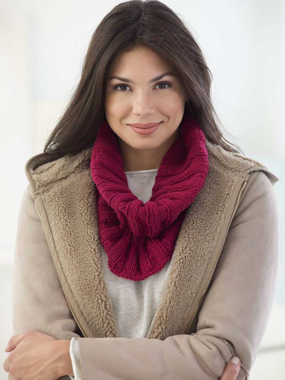Ribbed Cowl (Knit)