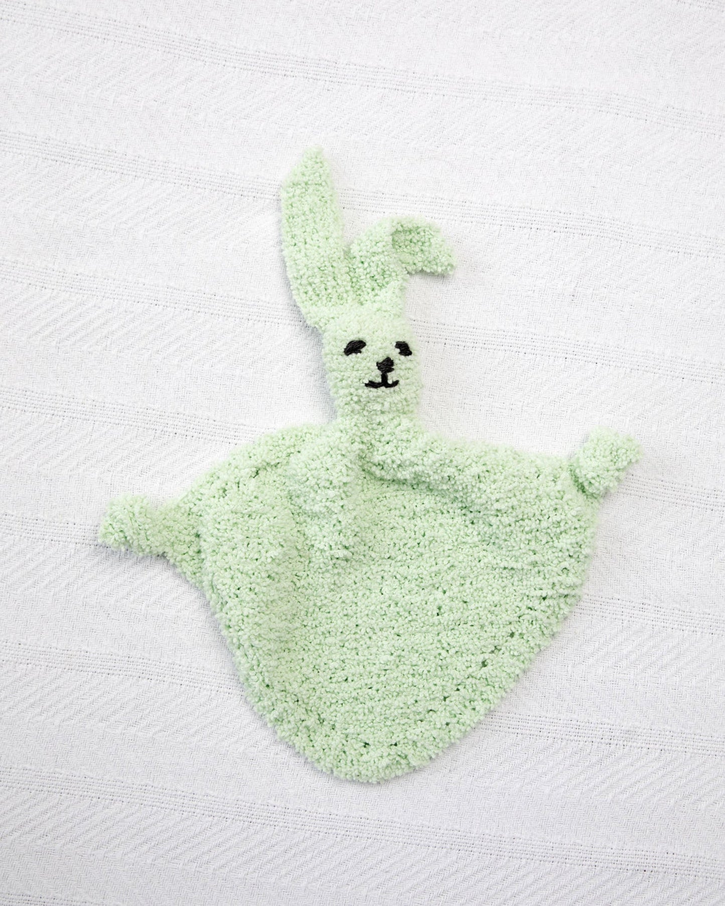 Bunny Buddy Blankie (Knit)