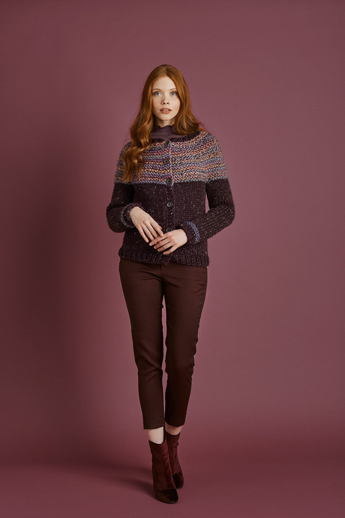 Canarsie Top Down Cardi (Knit)