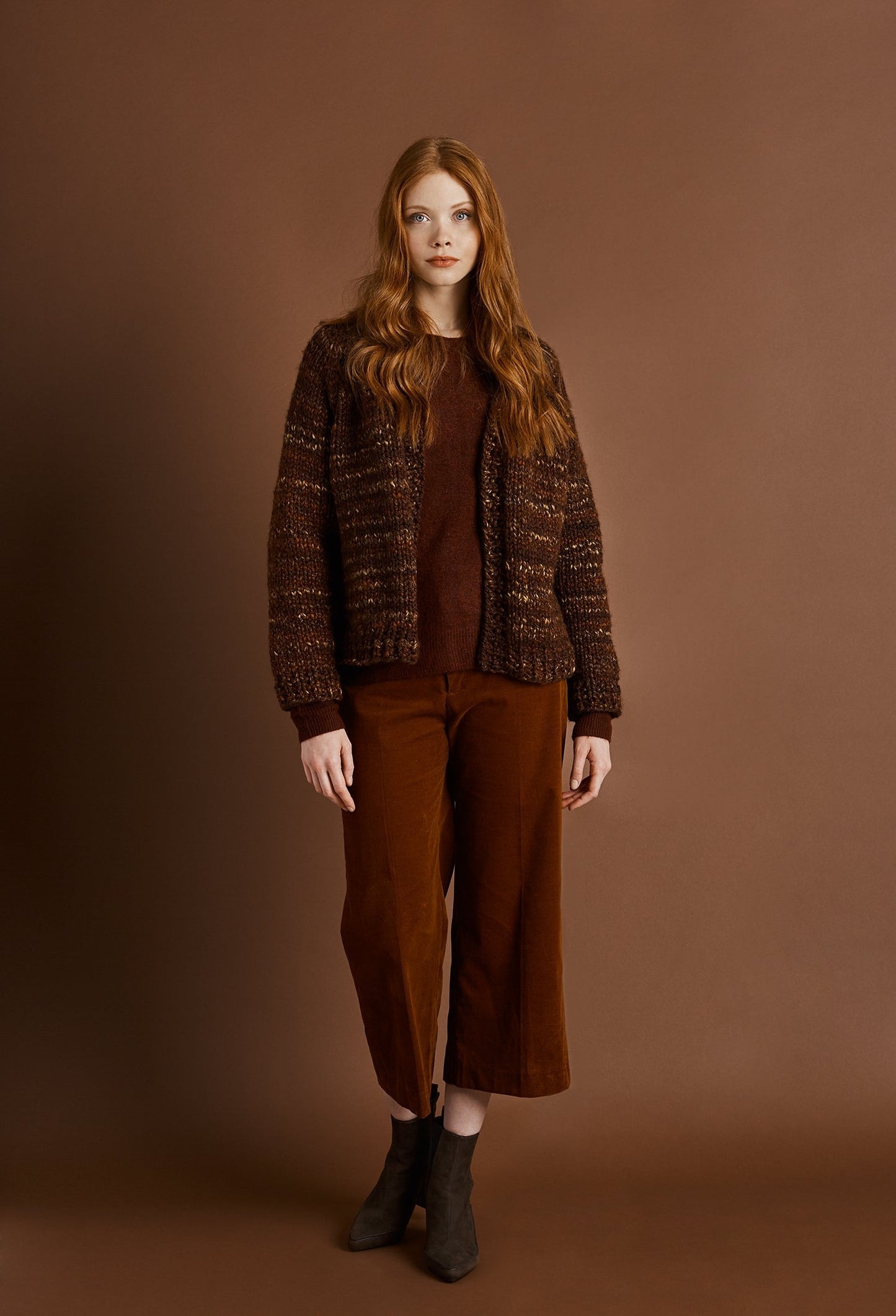 Top Down Raglan Cardigan (Knit)