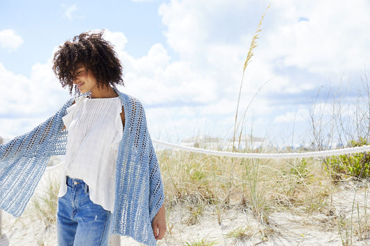 Easy Lace Shawl (Knit)