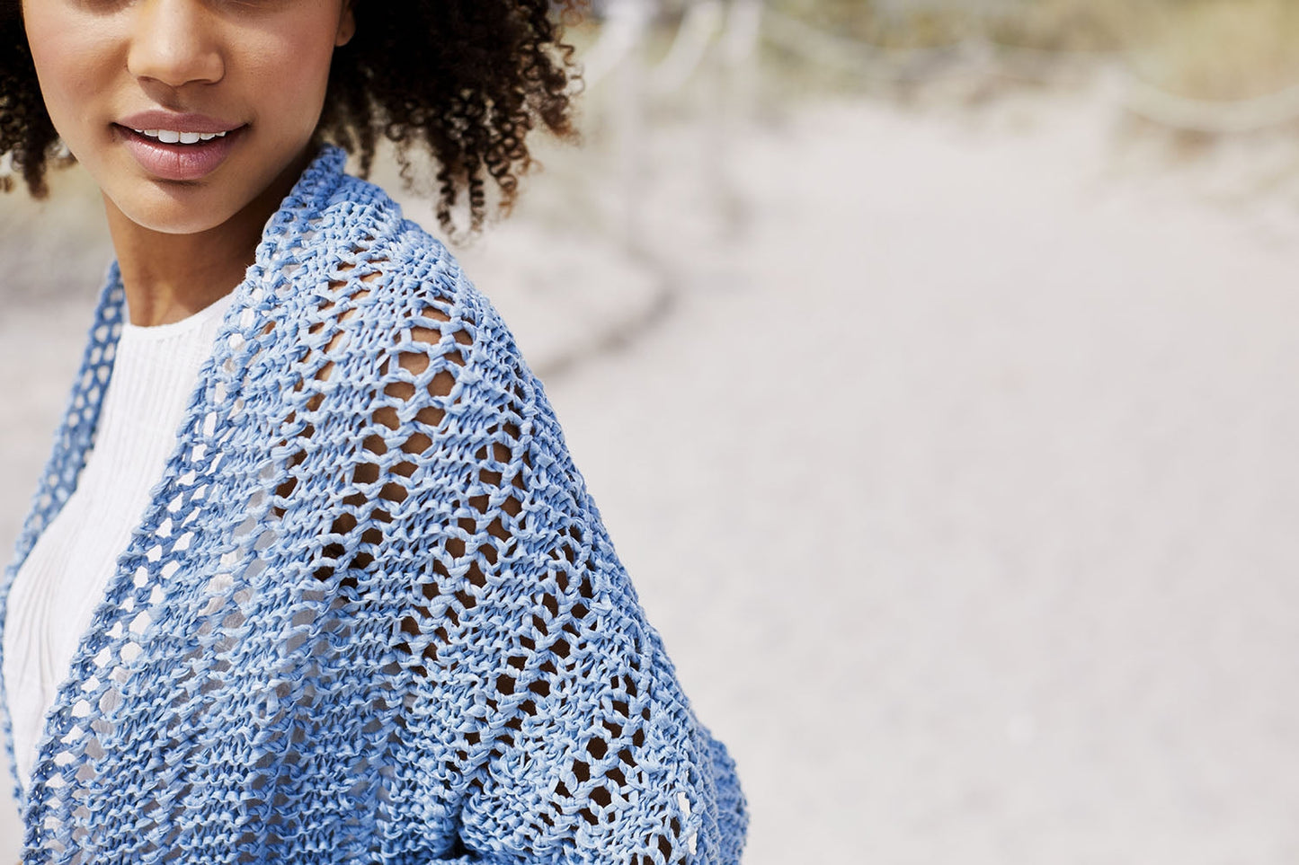 Easy Lace Shawl (Knit)