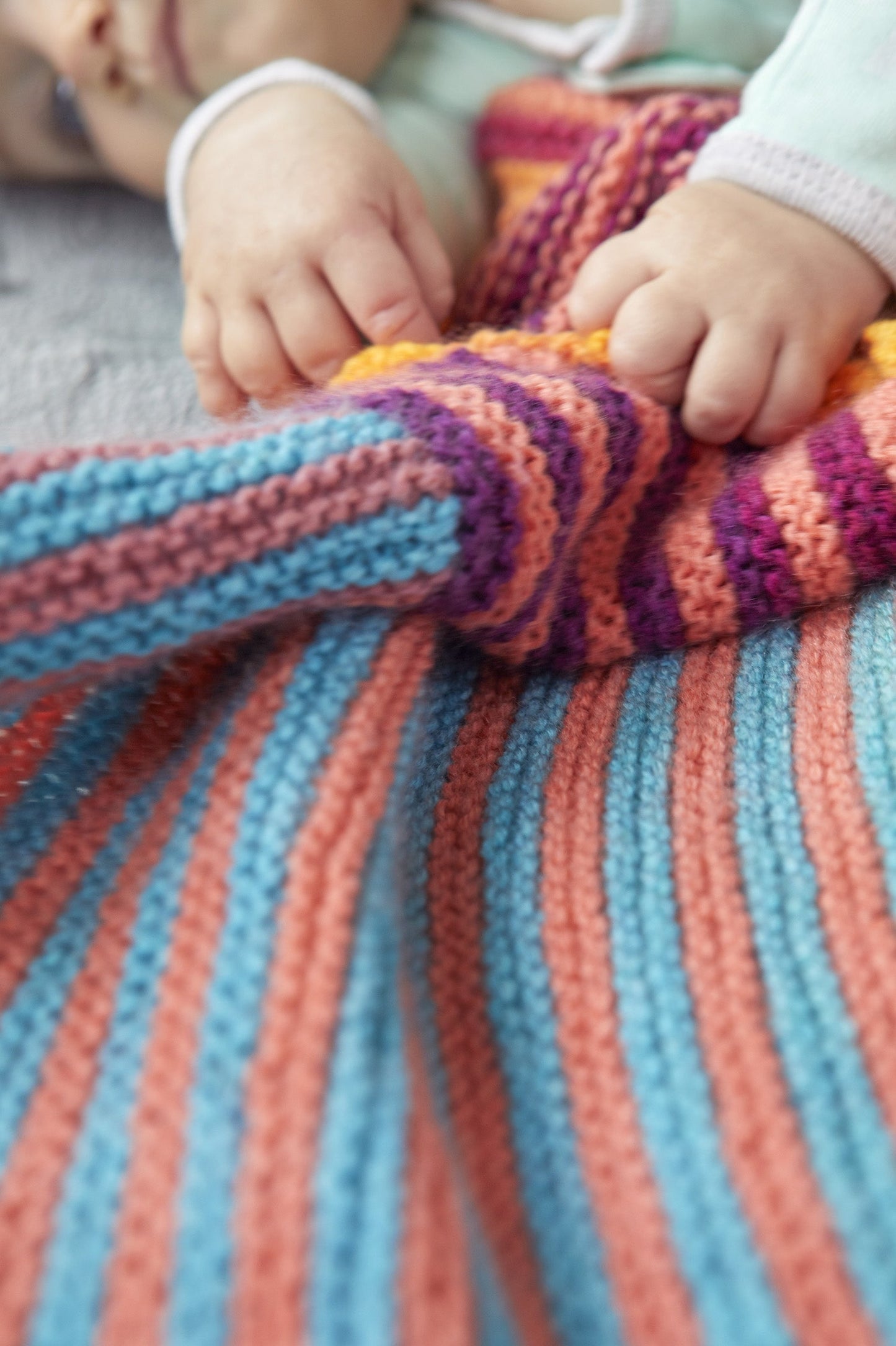 Meadowland Baby Afghan (Knit)