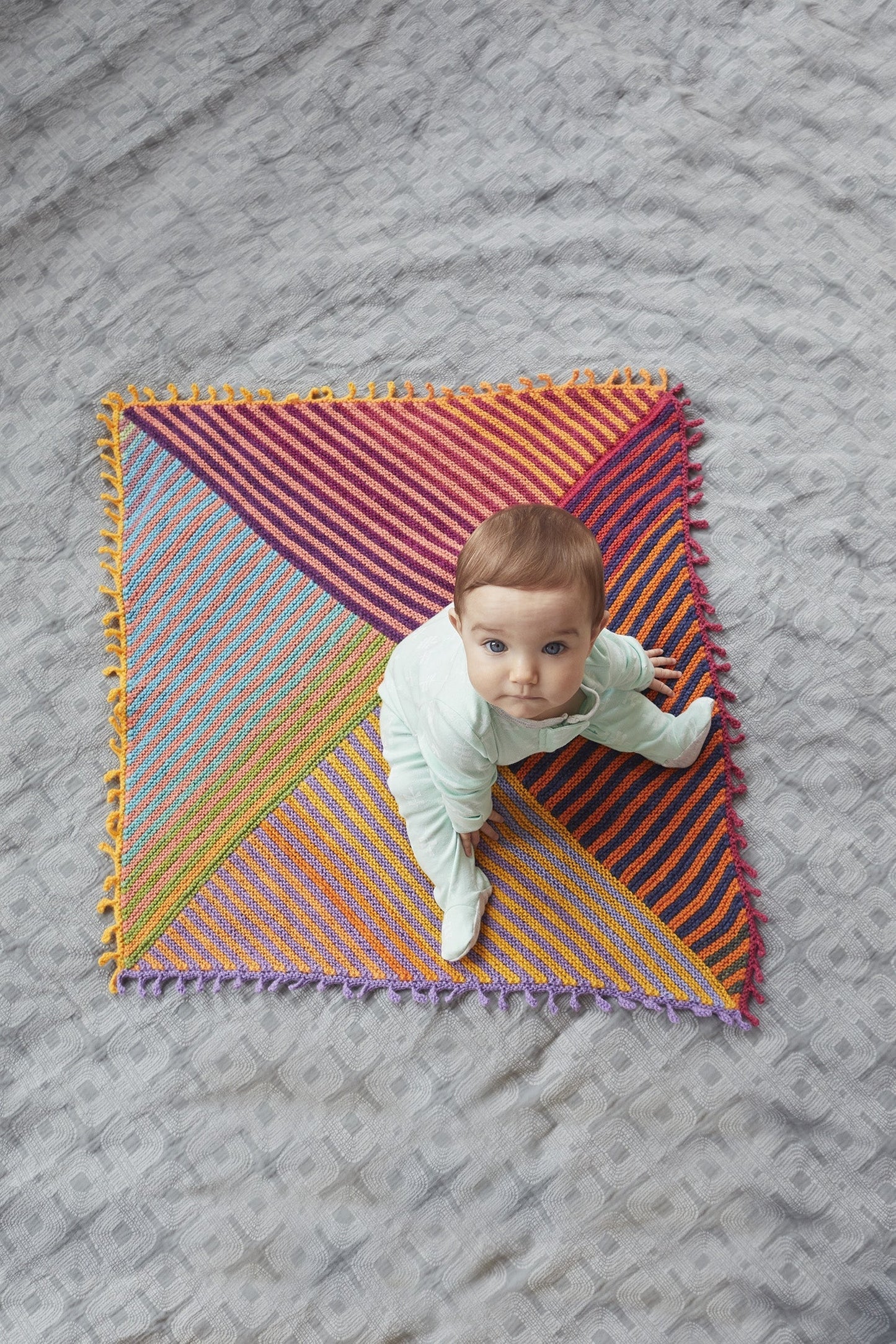 Meadowland Baby Afghan (Knit)